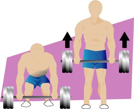 Deadlift illustration by @sketchwitch — #2 in Gym