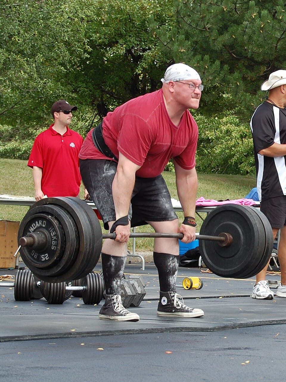 Deadlift Barbell by @reppredator in Gym