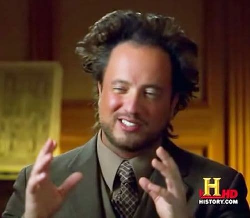 Ancient Aliens by @benchwarlock in Memes