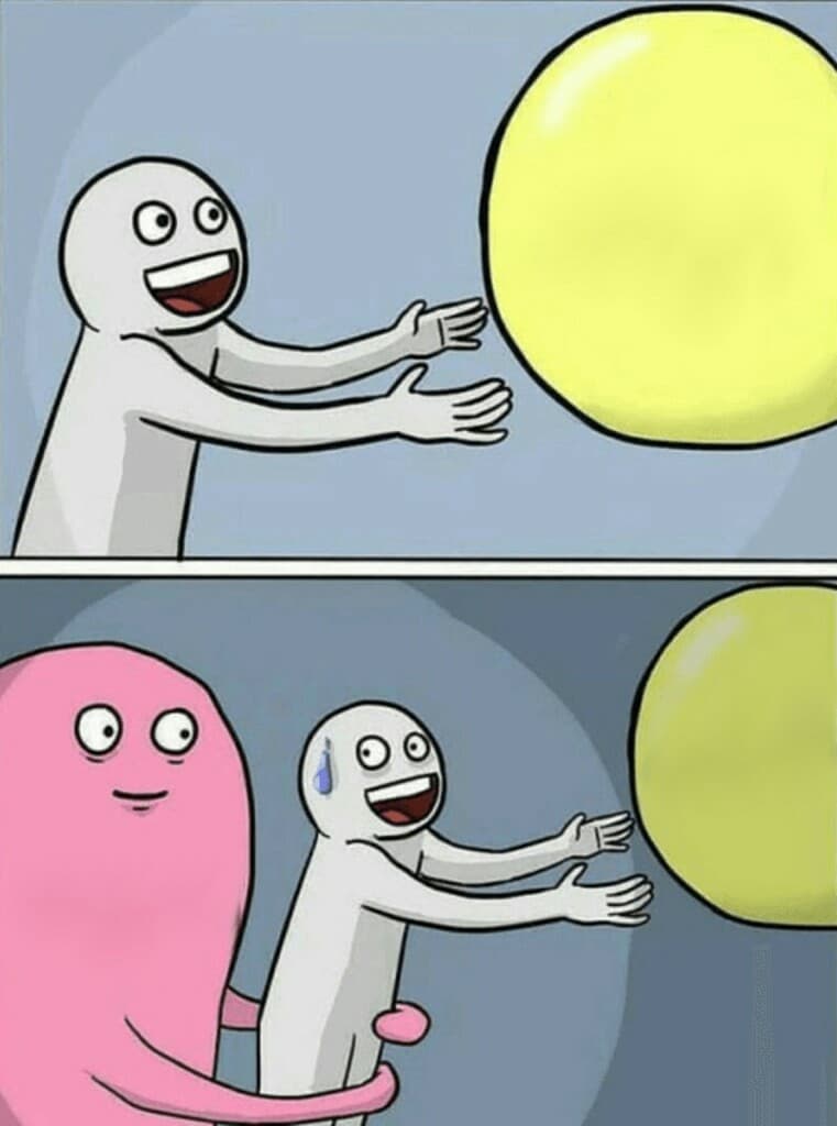 Running Away Balloon by @deadliftdruid in Memes