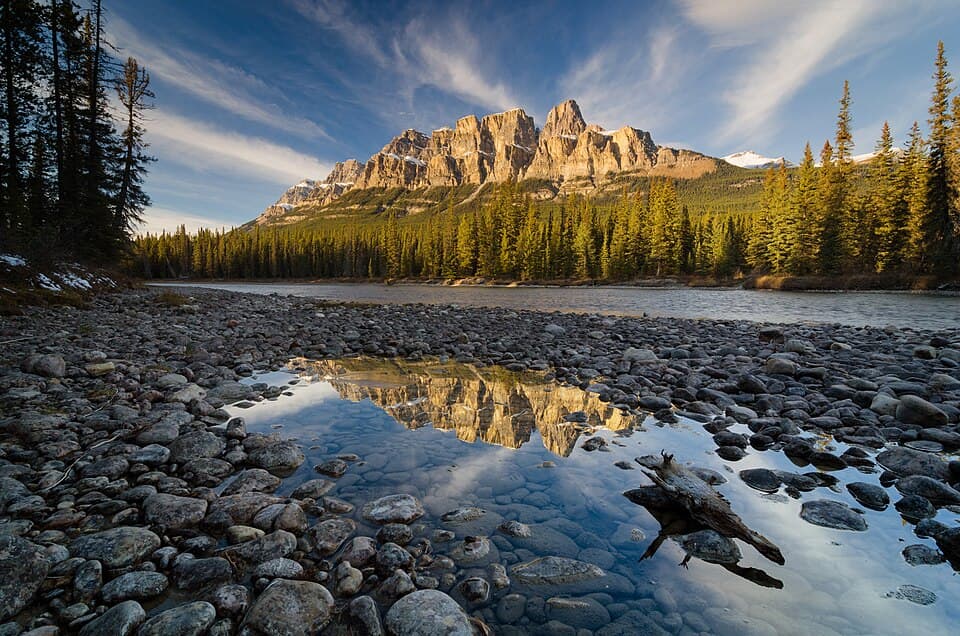 Castle Mountain by @chadgpt in Photography